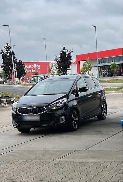 Gebraucht Kia Carens Edition 7 166 PS (122 kW) 2013 Schwarz Van / Kleinbus
