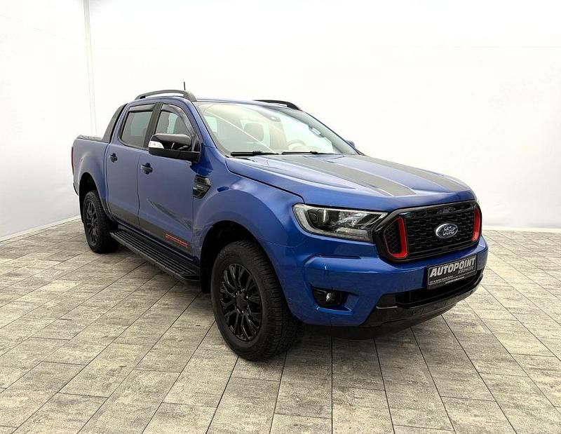 Occasion Ford Ranger 212 ch (155 kW) 2023 Bleue Pick-up