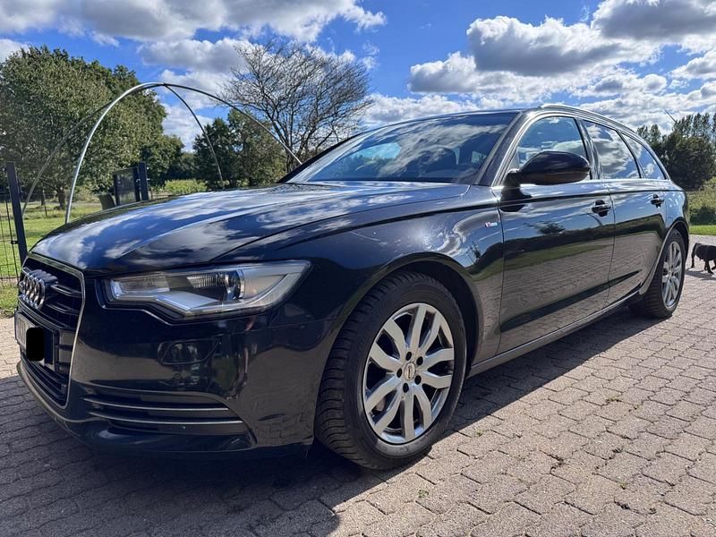 Schwarz Gebraucht 2013 Audi A6 S-Line Kombi | 8.200 € (Superpreis) - Bild 1/4