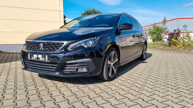 Schwarz Gebraucht 2018 Peugeot 308 GT-line Kombi | 9.599 € (Guter Preis) - Bild 1/4