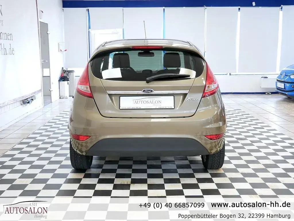 Gebraucht Ford Fiesta Titanium 82 PS (60 kW) 2012 Braun Kleinwagen