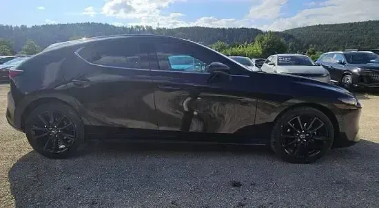 Neu Mazda 3 Exclusive-Line 186 PS (136 kW) 2025 Schwarz Kleinwagen