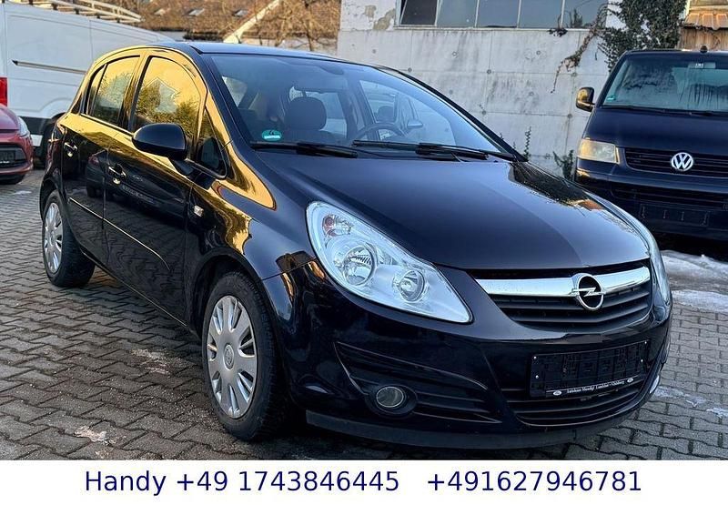 Gebraucht Opel Corsa 80 PS (58 kW) 2007 Schwarz Limousine