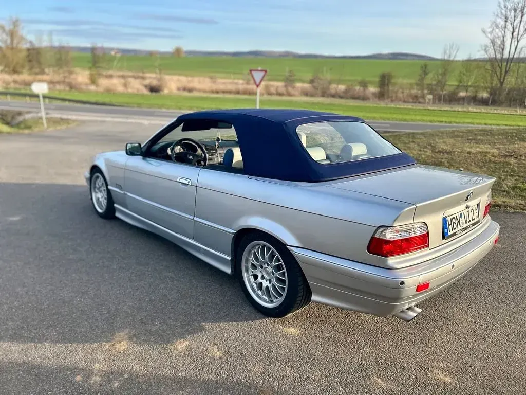 Gebraucht BMW 320 Cabriolet Performance 150 PS (110 kW) 1996 Silber Cabrio