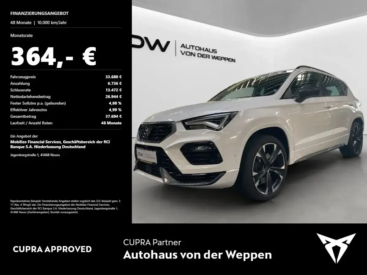 Gebraucht Cupra Ateca VZ 221 PS (162 kW) 2023 SUV