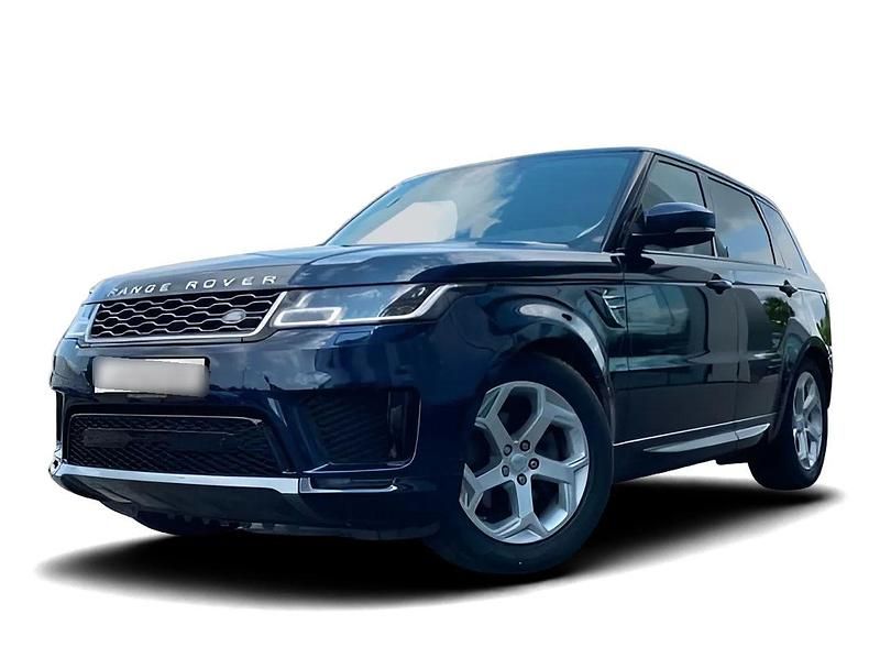 Blau Gebraucht 2020 Land Rover Range Rover Sport HSE SUV | 75.385 € - Bild 1/4