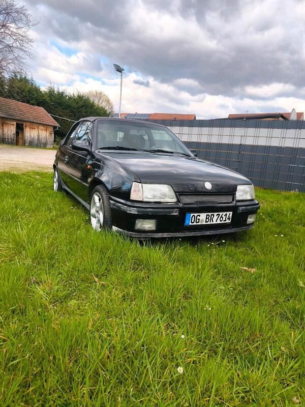 Schwarz Gebraucht 1993 Opel Kadett Cabrio | 2.200 € - Bild 1/4