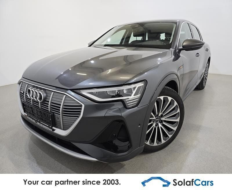 Grau Gebraucht 2021 Audi e-tron S-Line SUV | 21.720 € (Superpreis) - Bild 1/4