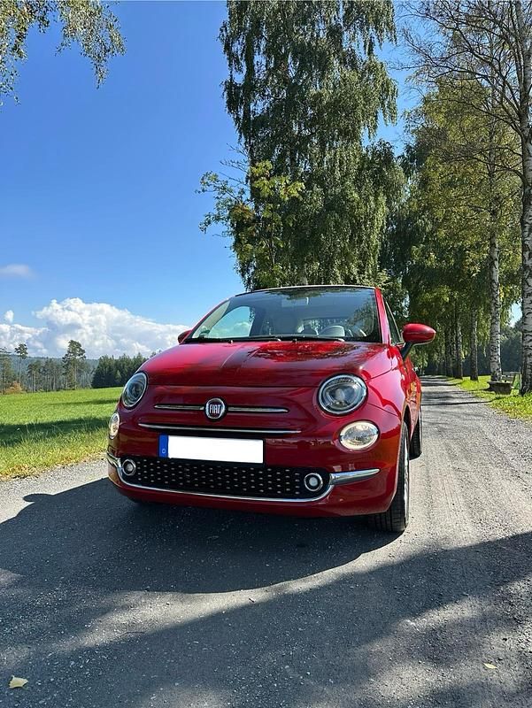 Rot Gebraucht 2015 Fiat 500C Lounge Cabrio | 5.750 € (Guter Preis) - Bild 1/4