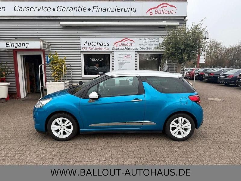 Gebraucht Citroën DS3 So Chic 120 PS (88 kW) 2013 Blau Kleinwagen