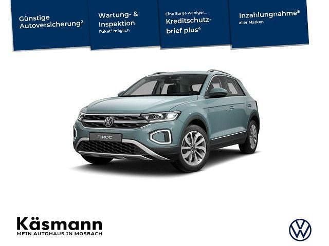 Blau Gebraucht 2025 VW T-Roc IQ Drive SUV | 31.950 € (Superpreis) - Bild 1/4