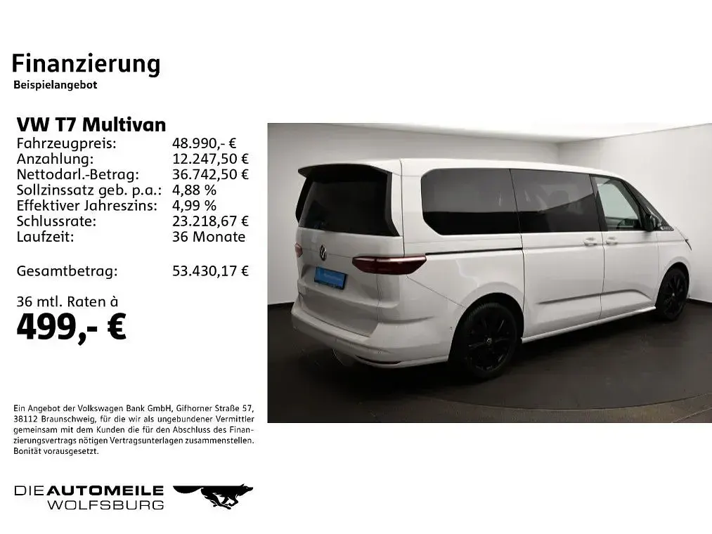 Gebraucht VW T7 Life 150 PS (110 kW) 2024 Candyweiß Van