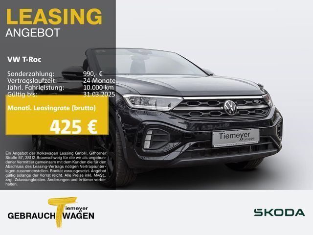 Schwarz Gebraucht 2023 VW T-Roc Cabriolet Beats Cabrio | 37.790 € (Teuer) - Bild 1/1