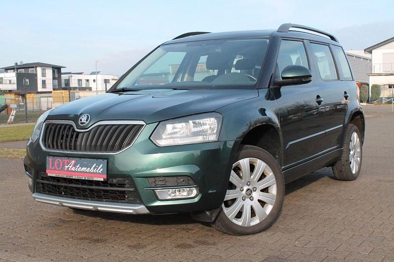 Grün Gebraucht 2015 Skoda Yeti Elegance SUV | 6.990 € (Guter Preis) - Bild 1/4