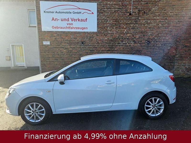 Gebraucht Seat Ibiza SC Style 95 PS (69 kW) 2015 Weiß Kleinwagen