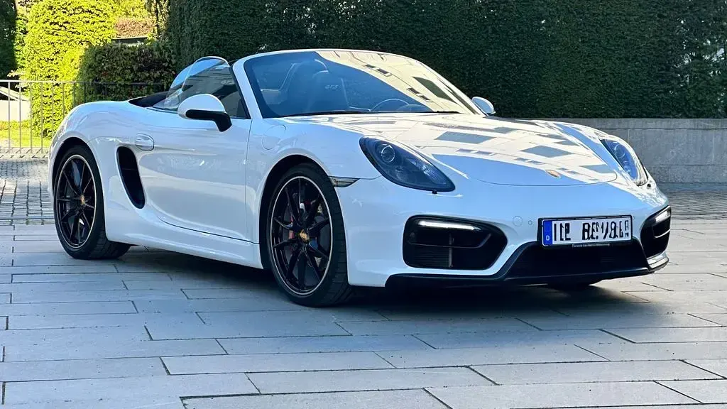Gebraucht Porsche Boxster GTS 330 PS (242 kW) 2015 Weiß Cabrio