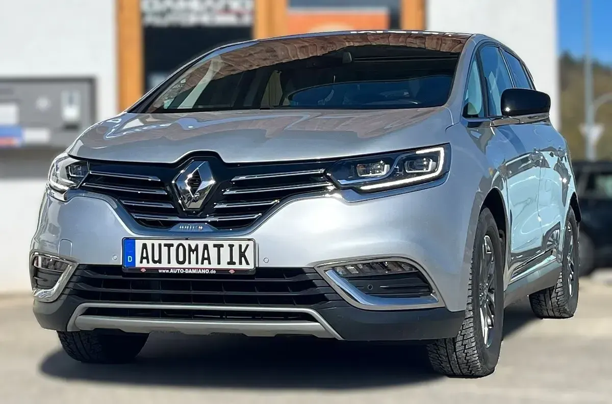 Gebraucht Renault Espace Initiale Paris 160 PS (117 kW) 2016 Silber metallic Van / Kleinbus