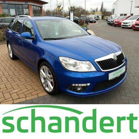 Gebraucht Skoda Octavia RS 170 PS (125 kW) 2012 Blau metallic Kombi