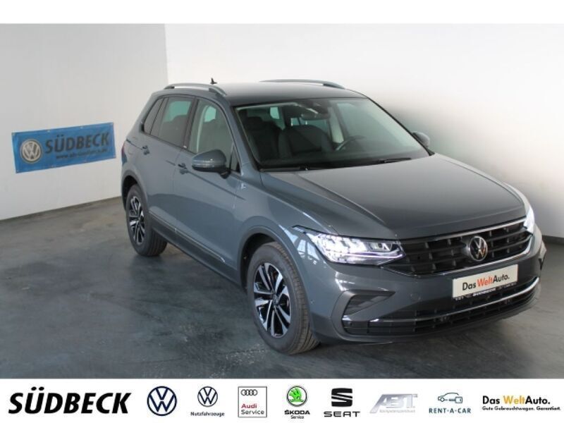 Delfingrau (metallic) Gebraucht 2020 VW Tiguan United SUV | 32.990 € (Teuer) - Bild 1/4