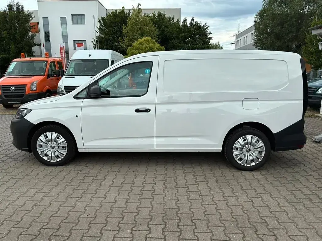 Gebraucht VW Caddy 102 PS (75 kW) 2021 Weiß Van / Kleinbus