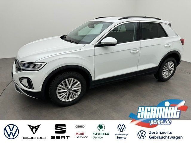 Pure white Gebraucht 2023 VW T-Roc Life SUV | 21.600 € (Fairer Preis) - Bild 1/4