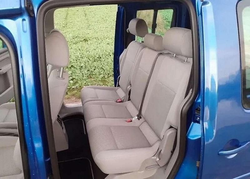 Usata VW Caddy 102 CV (75 kW) 2009 Blu Monovolume