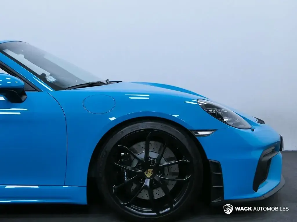 Gebraucht Porsche 718 Spyder 420 PS (308 kW) 2019 Blau Cabrio