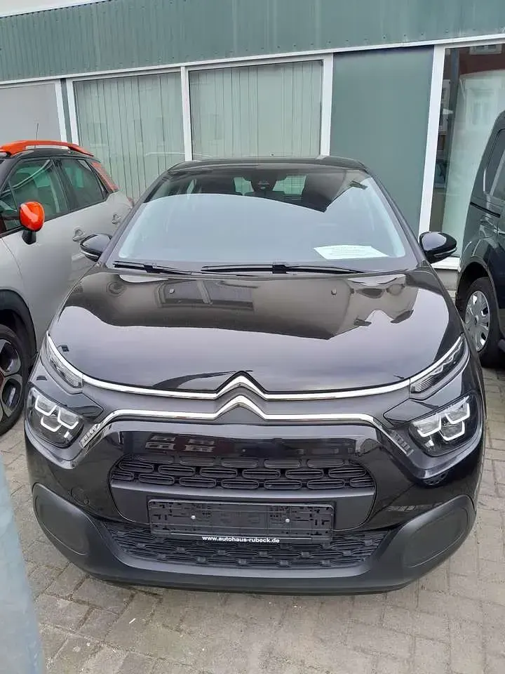 Gebraucht Citroën C3 Feel 82 PS (60 kW) 2022 Schwarz perla nera Kleinwagen