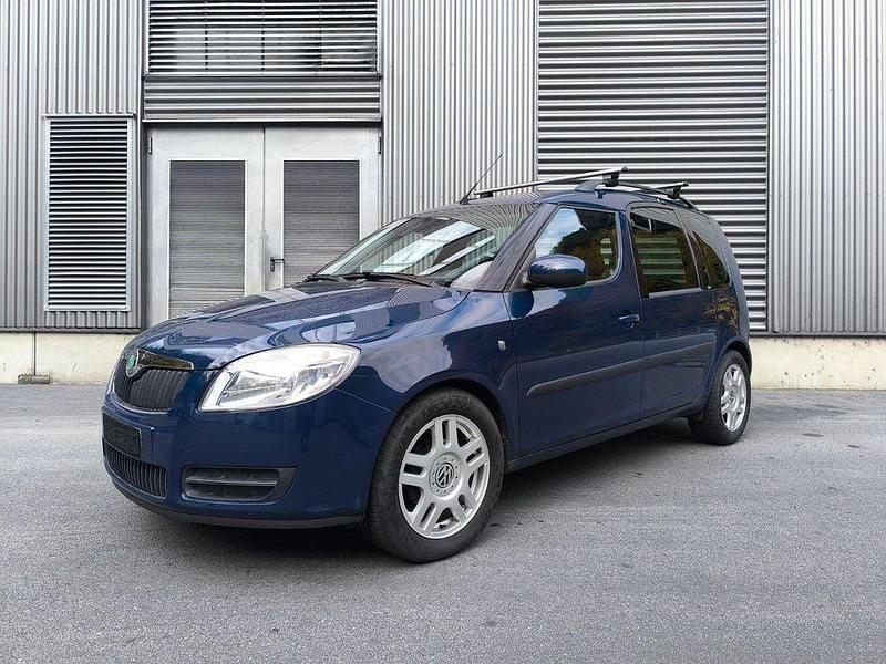 Blau Gebraucht 2009 Skoda Roomster Style Van / Kleinbus | 2.999 € (Guter Preis) - Bild 1/4
