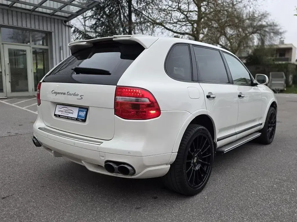 Gebraucht Porsche Cayenne Turbo 500 PS (367 kW) 2008 Weiß SUV