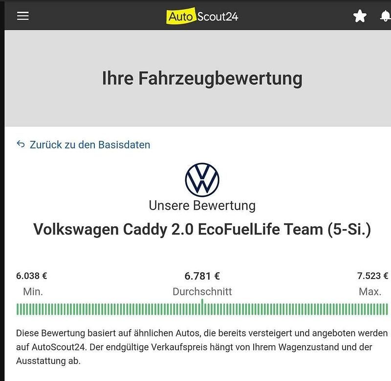 Gebraucht VW Caddy Life 109 PS (80 kW) 2010 Grau Van / Kleinbus