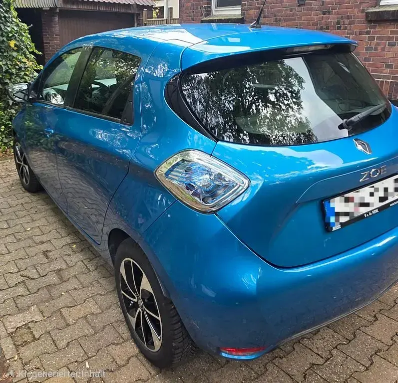 Usata Renault Zoe 67 kW (92 CV) 2017 Blu Utilitaria
