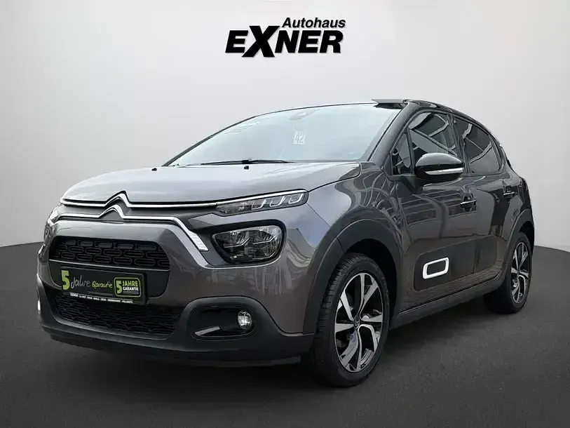 Gebraucht Citroën C3 PureTech 110 PS (80 kW) 2022 Grau / dach schwarz Kleinwagen