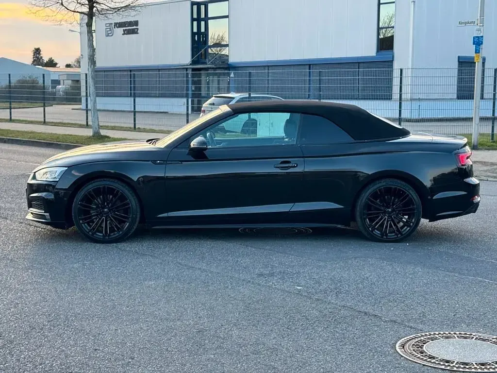 Gebraucht Audi A5 Cabriolet S-Line 190 PS (139 kW) 2019 Schwarz Cabrio