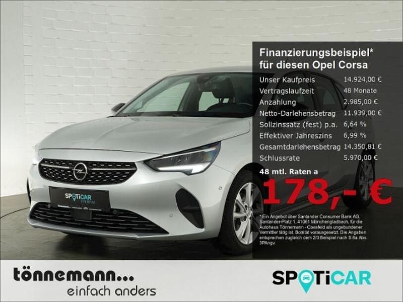 Silber Gebraucht 2023 Opel Corsa Elegance Kleinwagen | 14.924 € (Guter Preis) - Bild 1/4