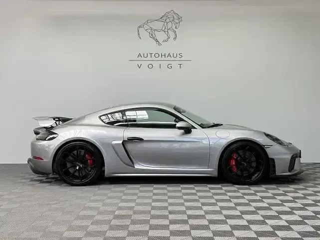 Gebraucht Porsche Cayman GT4 420 PS (308 kW) 2022 Gtsilbermetallic Coupé