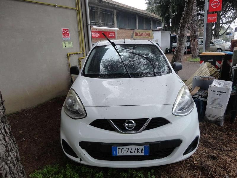 Gebraucht Nissan Micra Visia 80 PS (58 kW) 2016 Weiß Limousine