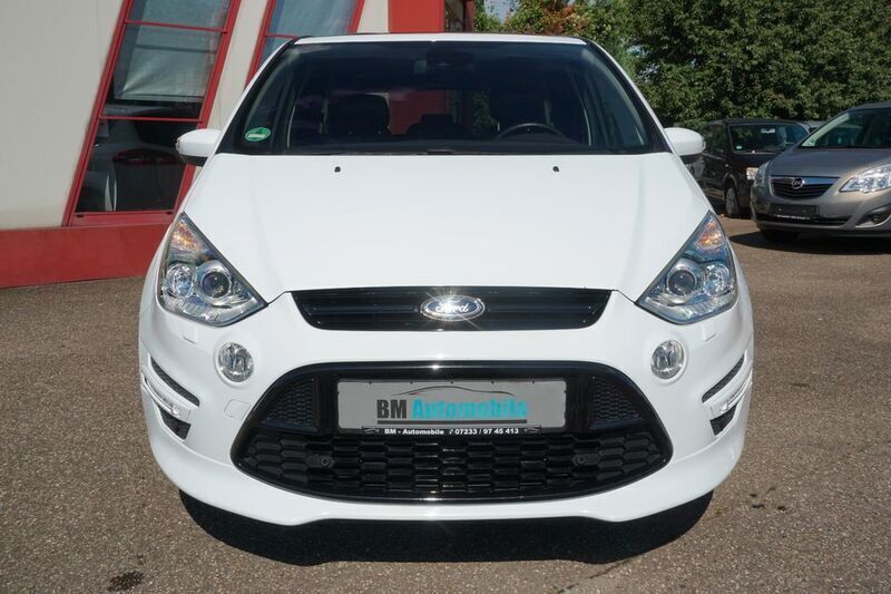 Gebraucht Ford S-MAX Titanium S 203 PS (149 kW) 2013 Weiß Van / Kleinbus