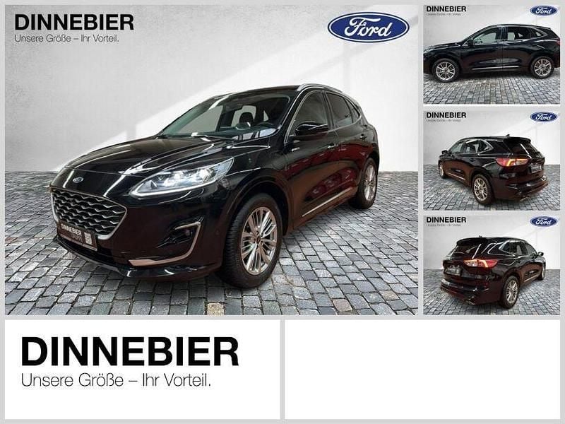 Schwarz (metallic) Gebraucht 2022 Ford Kuga Vignale SUV | 27.307 € (Etwas zu teuer) - Bild 1/3