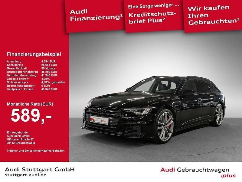 Brillantschwarz Gebraucht 2021 Audi S6 Sport Kombi | 44.940 € (Superpreis) - Bild 1/2
