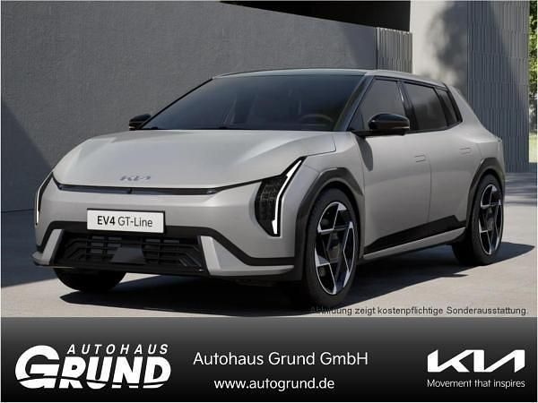 Grau (wolfgrau) Neu 2025 Kia EV4 Comfort Kleinwagen | 45.790 € - Bild 1/3