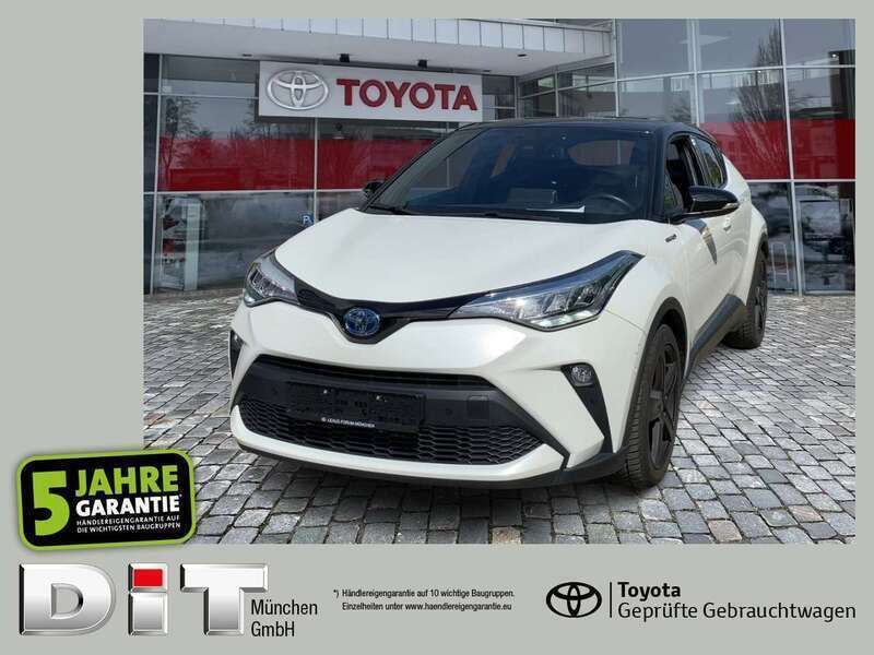 Novaweiß perleffekt / dach sch Gebraucht 2022 Toyota C-HR Team SUV | 22.990 € (Guter Preis) - Bild 1/4