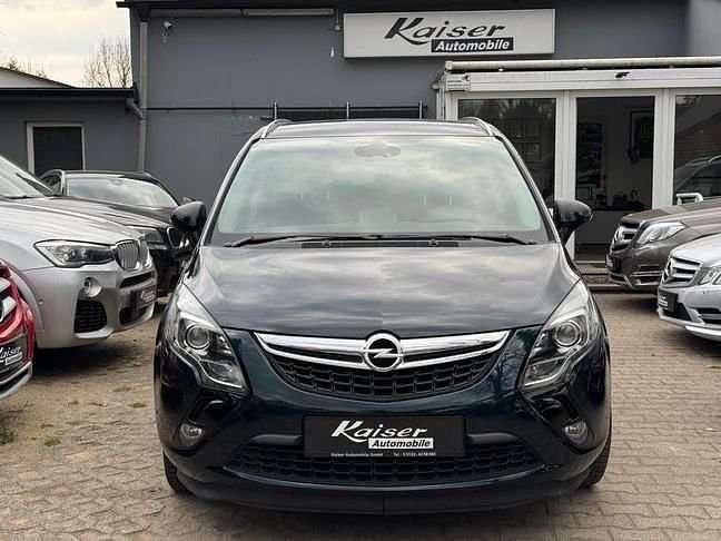 Gebraucht Opel Zafira Tourer Active 140 PS (102 kW) 2014 Grün Van / Kleinbus