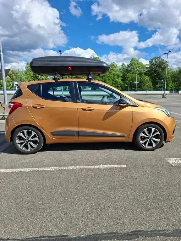Gebraucht Hyundai i10 Style 87 PS (63 kW) 2015 Orange Kleinwagen