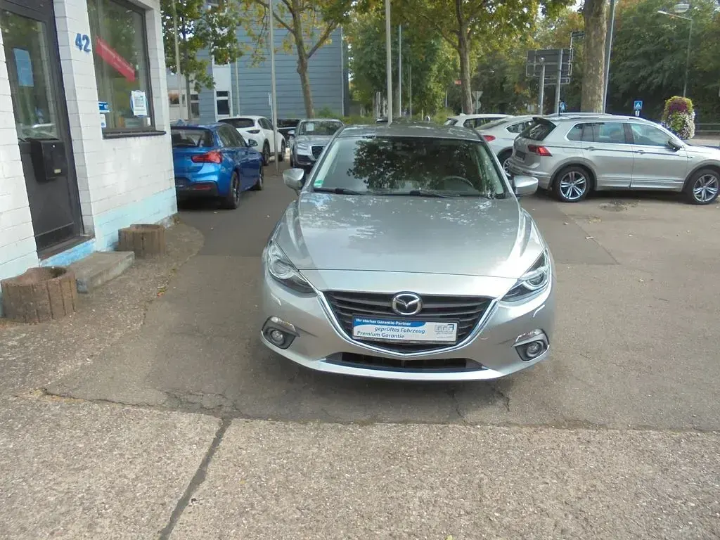 Gebraucht Mazda 3 Center-Line 120 PS (88 kW) 2015 Grau Limousine