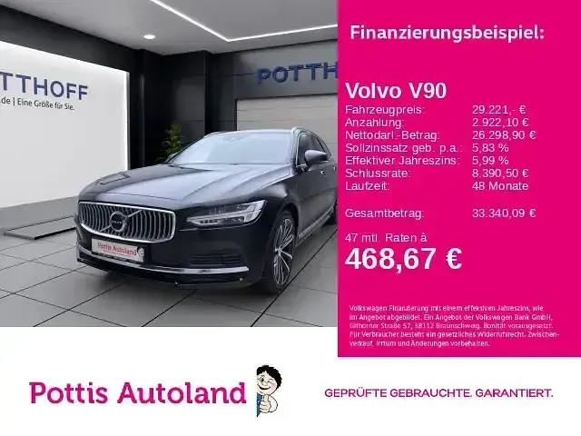 Gebraucht Volvo V90 Inscription 392 PS (288 kW) 2020 Kombi