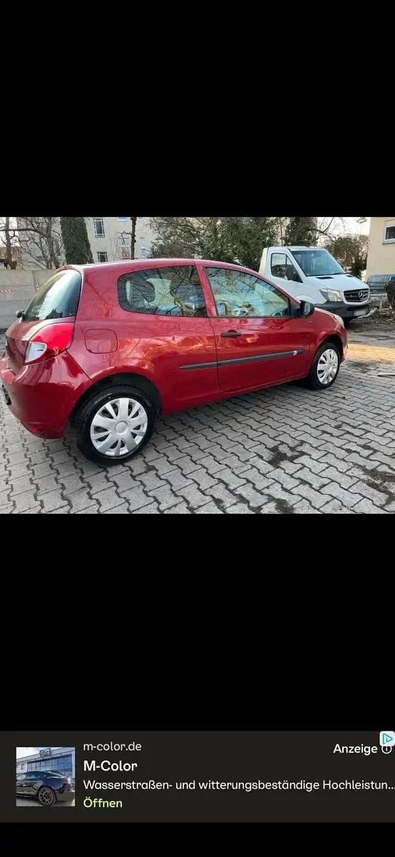 Gebraucht Renault Clio 70 PS (51 kW) 2011 Rot Kleinwagen