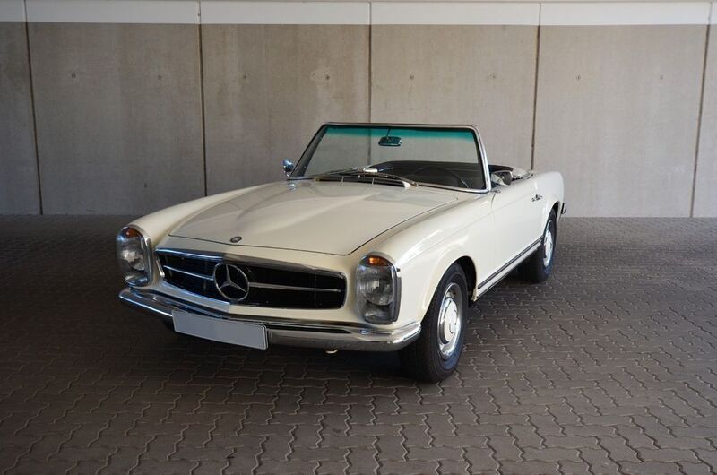Weiß Gebraucht 1967 Mercedes W113 Cabrio | 109.000 € - Bild 1/4