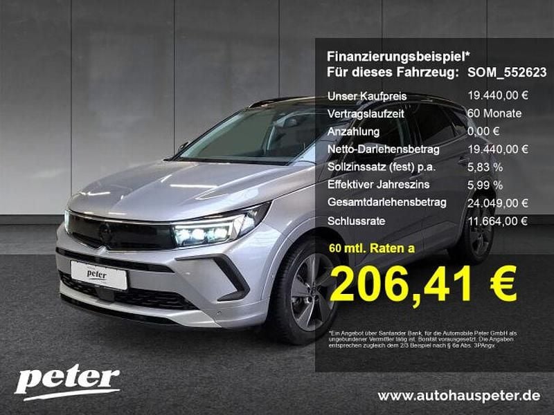 Kontrast grau/quarz silber Gebraucht 2022 Opel Grandland X Ultimate SUV | 19.440 € (Guter Preis) - Bild 1/4