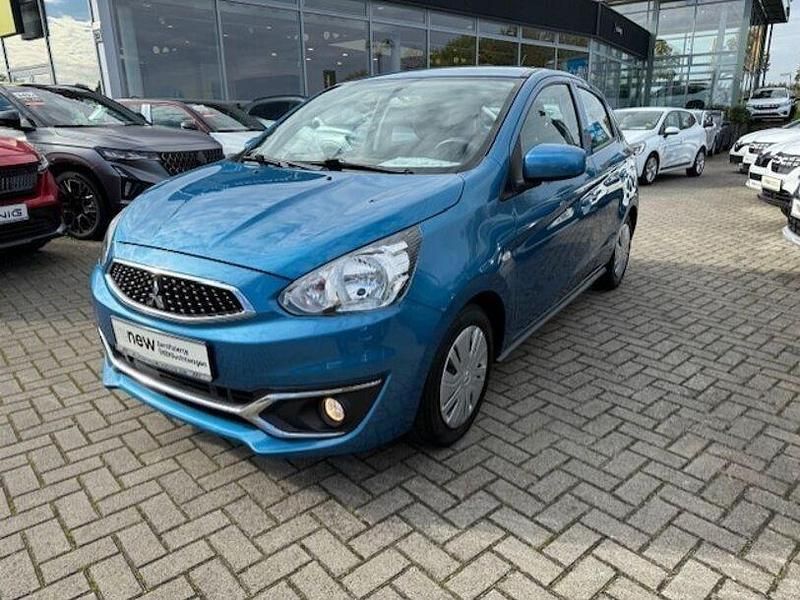 Blau Gebraucht 2019 Mitsubishi Space Star Diamant Edition Limousine | 7.450 € (Fairer Preis) - Bild 1/4